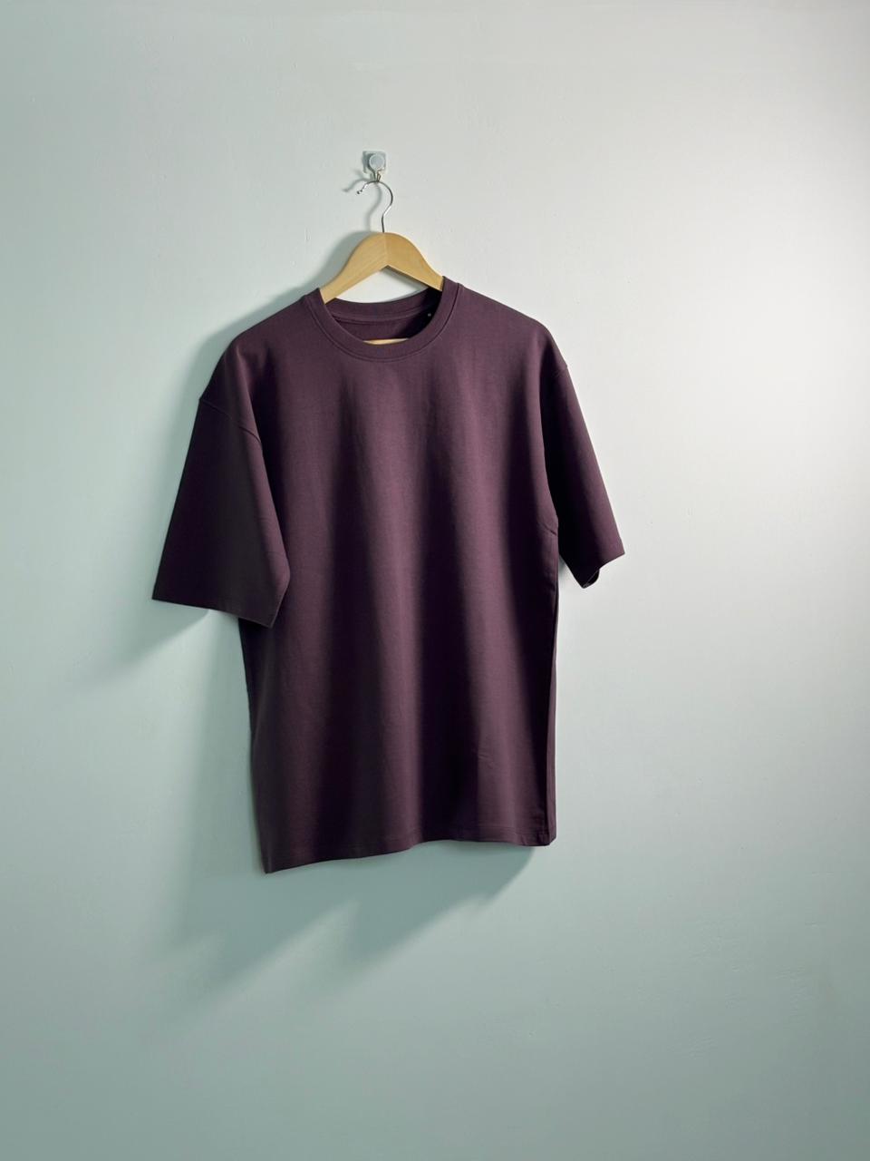 240 GSM Oversized T-Shirt Grapes thumbnail