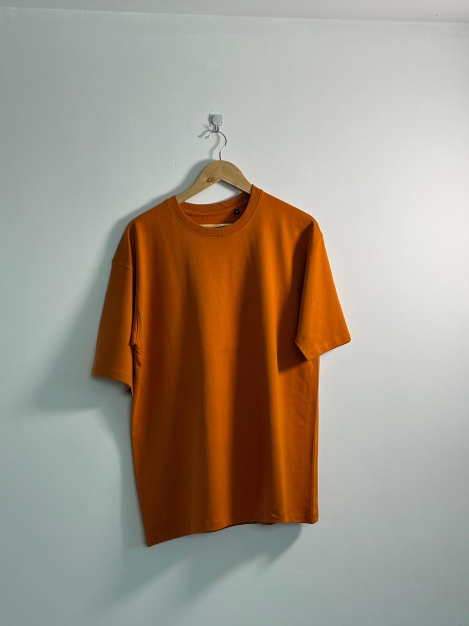 240 GSM Oversized T-Shirt Orange thumbnail